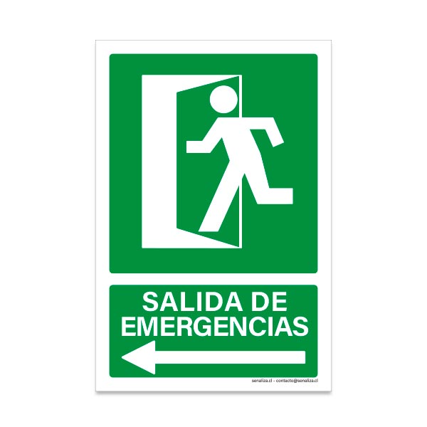 Salida de Emergencia Izquierda