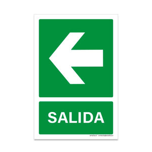 Salida Flecha Izquierda