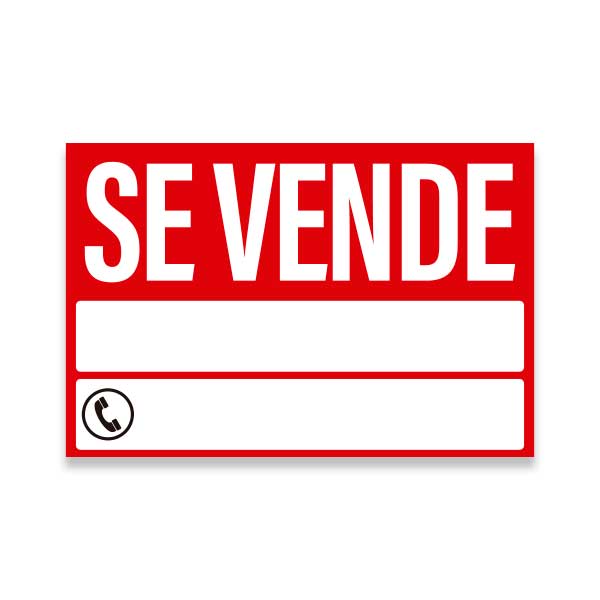 Letrero Se Vende A