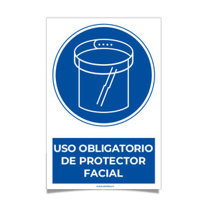 Es Obligatorio El Uso de Protector Facial