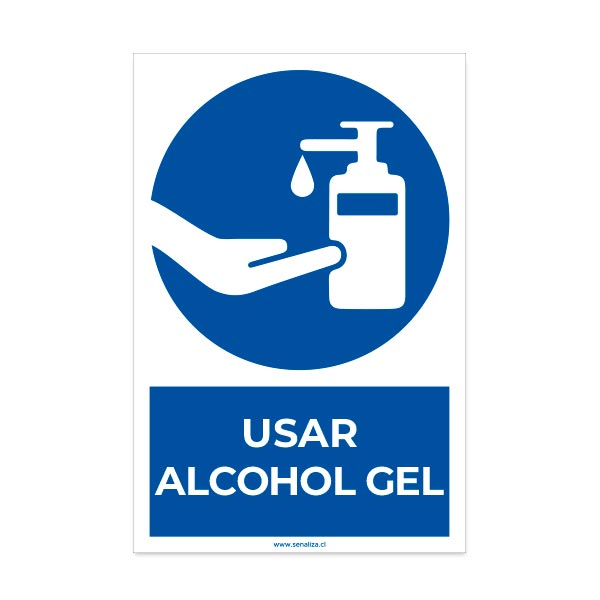 Usar alcohol gel