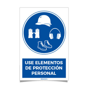 Use Elementos de Protección Personal