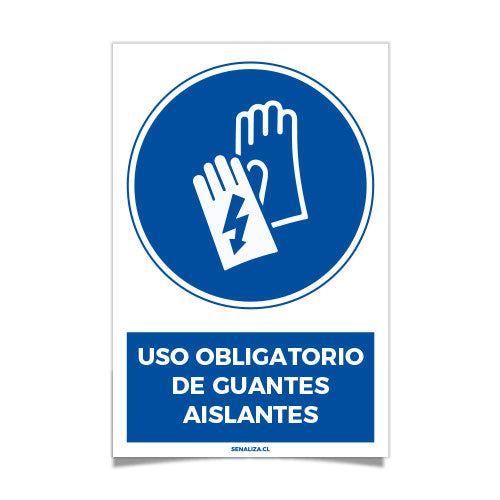 Uso Obligatorio de Guantes Aislantes