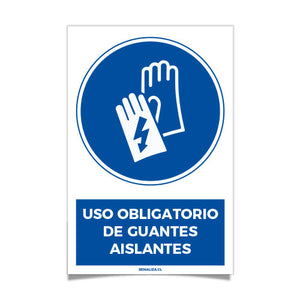 Uso Obligatorio de Guantes Aislantes