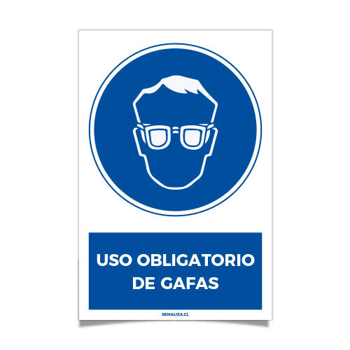 Uso Obligatorio de Gafas