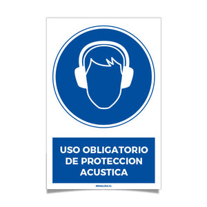 Uso Obligatorio de Protección Acústica
