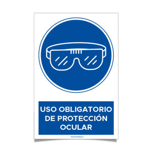 Uso Obligatorio de Protección Ocular