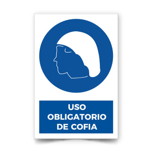 Uso Obligatorio de Cofia